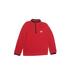 Under Armour Fleece Jacket: Red Print Jackets & Outerwear - Kids Girl's Size 7