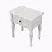 August Grove® Bloxham Nightstand Wood in White | 25.4 H x 24 W x 24 D in | Wayfair 079C334DE8F349359B5B927EAA6B4FF9