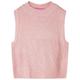vidaXL Kids' Sweater Vest Knitted Light Pink 128