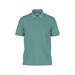 Solid Stretch Cotton Blend Polo Shirt