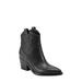 Elyma Pointed Toe Western Boot - Black - Marc Fisher Boots