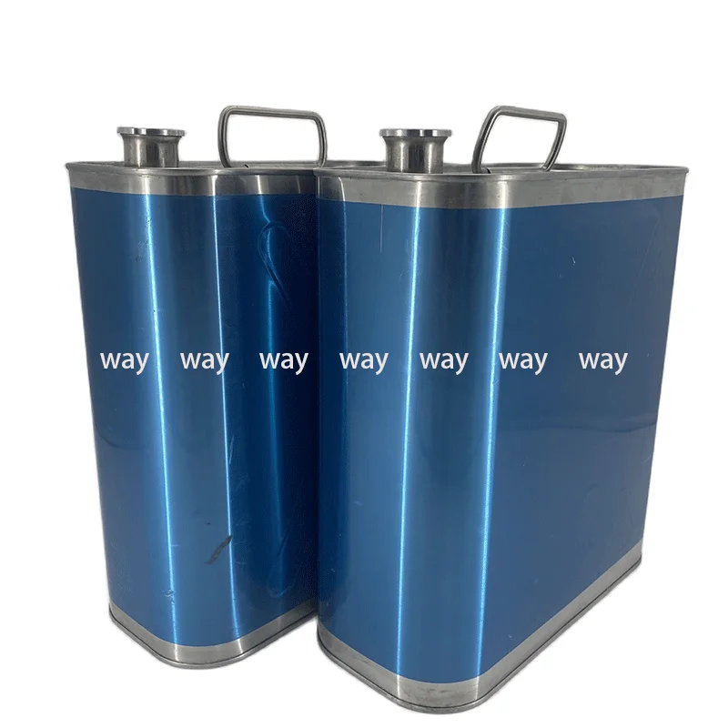 201 Edelstahl 20L Liter 5 Gallonen Kanister Kraftstoff Tank Benzin Kanister Öl Container Auto ATV Motorrad Kanister Benzin können Image