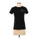 n:Philanthropy Short Sleeve T-Shirt: Black Graphic Tops - Women's Size X-Small