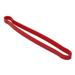 Flat Latex Elastic Resistance Band for Resistance Training Pilates and Physical Therapy 61x1.9x0.45cm (Red)