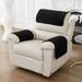 Lambskin sofa pillow and armrest cushion three-piece set with storage bag