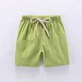 Baby Deals!Toddler Girl Clothes Clearance YANHAIGONG Girls Cotton Shorts Linen Shorts Cute Toddler Kids Baby Boy Girl Casual Eelastic Short Pants Jogger Shorts Summer Outfit