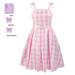 Youmylove Fashion Dresses For Girls Toddler Pink Dress Movie Kids Party Dress Up