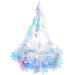 Christmas Ceiling Decorations Valentine Day Home Accents Light House for Iridescent Honeycomb Ball Valentines Anniversary Chandelier Hanging Neon Color Film