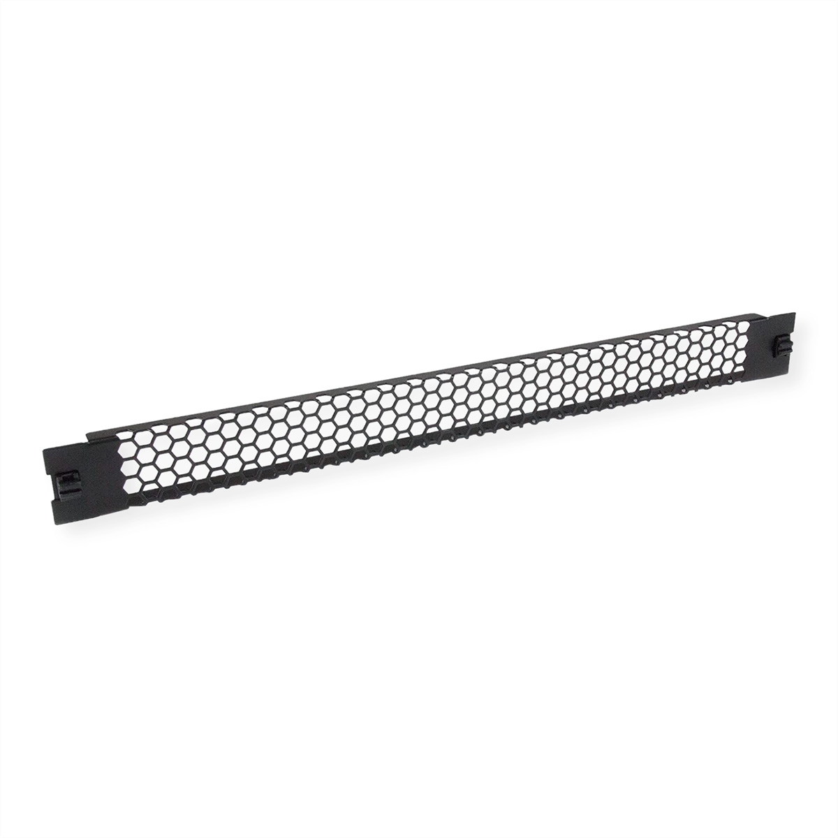 VALUE 19-Zoll-Belüftungsplatte Snap-in, 1 HE, schwarz Image