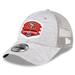 Men's New Era Heather Gray San Francisco 49ers 2023 NFC West Division Champions Locker Room 9FORTY Trucker Adjustable Hat
