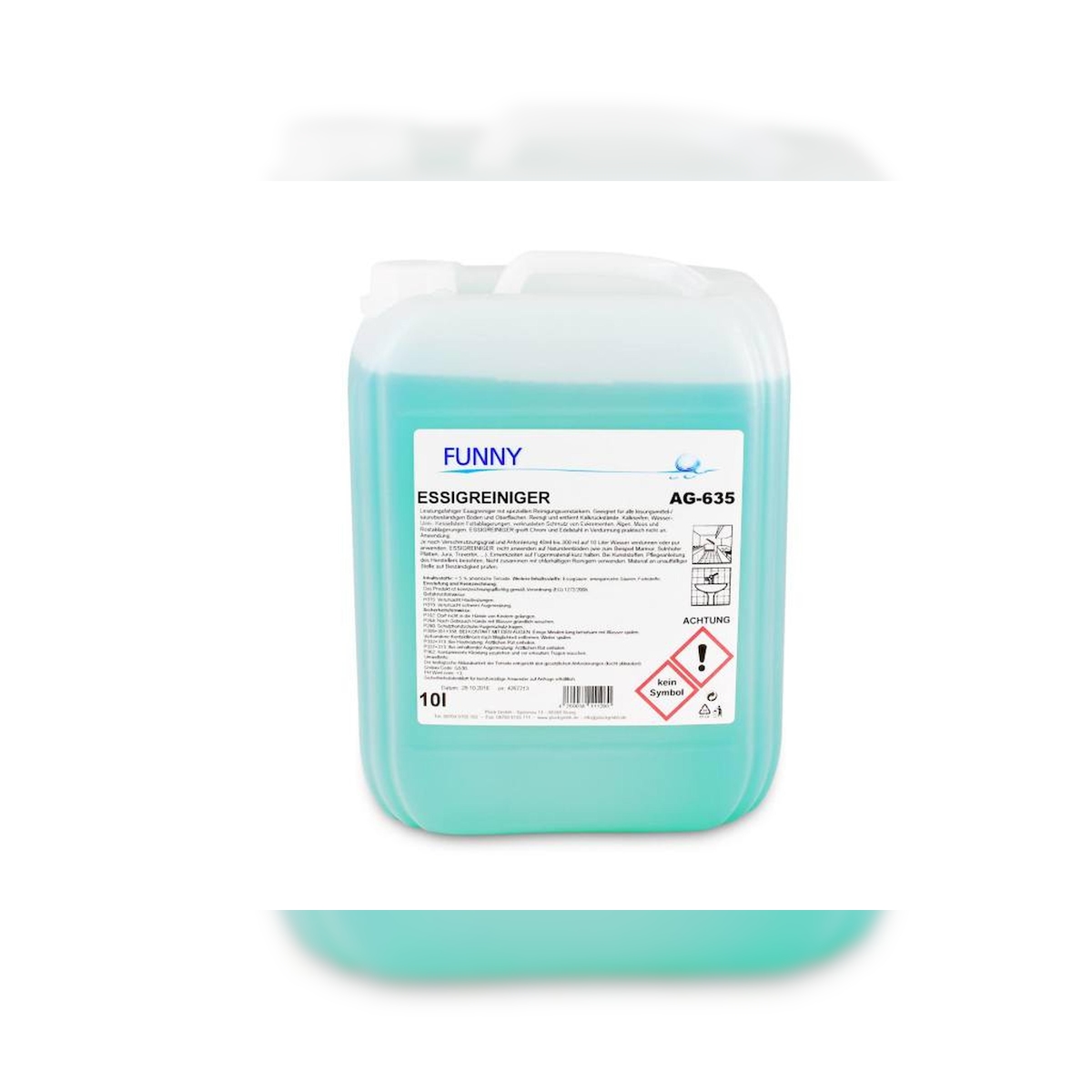Plock GmbH Essigreiniger Funny - 10 L Kanister - phosphatfrei - mild kalklösend Image