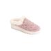 Women's Nony Flyknit Slippers by MUK LUKS in Blush (Size S(5/6))