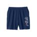 Men's Big & Tall Fila® fleece logo shorts by FILA in Navy (Size 3XL)