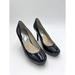 Michael Kors Shoes | Michael Kors Patent Leather Heels Pump Size 6.5 | Color: Black | Size: 6.5