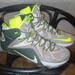 Nike Shoes | Nike Lebron 12's 'Dunk Force', (Lightly Used) | Color: Green/Silver | Size: 13