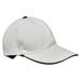 Gucci Accessories | Gucci Baseball Cap 08.338.986 White Canvas Leather Women's Gucci | Color: White | Size: Os