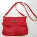 Nine West Bags | Nine West Red Fold Over Evvelope Zippered Messenger Cross Body Purse Bag | Color: Red/Silver | Size: Os