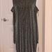 Michael Kors Dresses | Michael Kors Dress Size Xxl Black And Silver | Color: Black/Silver | Size: Xxl