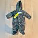 Ralph Lauren One Pieces | Nwt Polo Ralph Lauren Baby Boys Multi Microfiber Camo Bunting Coat 3m. | Color: Blue/Red | Size: 3-6mb