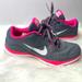 Nike Shoes | Nike Flex Trainer 5 Gray And Pink Running Casual Sneaker Shoes Size 6 | Color: Gray/Pink | Size: 6