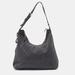 Gucci Bags | Gucci Black Gg Denim And Leather Interlocking G Charm Hobo | Color: Black | Size: Os