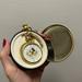 Disney Accessories | Beautiful Disney Mickey Mouse Open Face Pocket Watch Accessory Wdw Vintage | Color: Gold/White | Size: Os