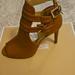 Michael Kors Shoes | Michael Kors High Heels 9w | Color: Brown/Tan | Size: 9