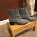 Nine West Shoes | Nine West Gray Ankle Boots. Size 7. | Color: Gray | Size: 7