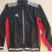Adidas Pants & Jumpsuits | Adidas Aeroready Jacket Mt19 & Matching Pants, Size Xs Black/Red/White New Set | Color: Black/Red | Size: Xs
