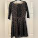 Nine West Dresses | Nine West Lace Fit And Flare | Color: Black/Tan | Size: 6