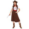Amscan 9919000 - Women's World Book Day Western Cowgirl Adults Fancy Dress Costume Size: 14-16