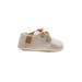 My Baby Sneakers: Slip-on Wedge Casual Ivory Color Block Shoes - Kids Girl's Size 2