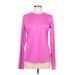 Nike Active T-Shirt: Pink Activewear - Women's Size Large