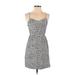 Madewell Casual Dress - Mini: Gray Aztec or Tribal Print Dresses - Women's Size 00