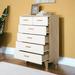 George Oliver Kaydience 6 - Drawer 31.5" W Chest Wood in Brown/White | 45.1 H x 31.5 W x 15.7 D in | Wayfair 88ED55F52B564C11ACBB801BBB4B7A6B