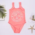 Maillot de bain une pièce en nylon souple pour enfants monokini d'été pour enfants maillots de