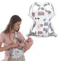 Porte-bébé multifonctionnel avec tabouret audio respirant porte-bébé économe en main-d 'œuvre 0 à