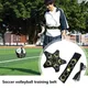 Ceinture de taille réglable pour l'entraînement de football et de volley-ball protection de