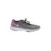 Nike Sneakers: Gray Print Shoes - Women's Size 8 1/2 - Almond Toe