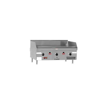 Southbend HDG-48-M LP 48" Gas Commercial Griddle w/ Manual Controls - 1" Steel Plate, Liquid Propane, LP Gas, Stainless Steel, Gas Type: LP