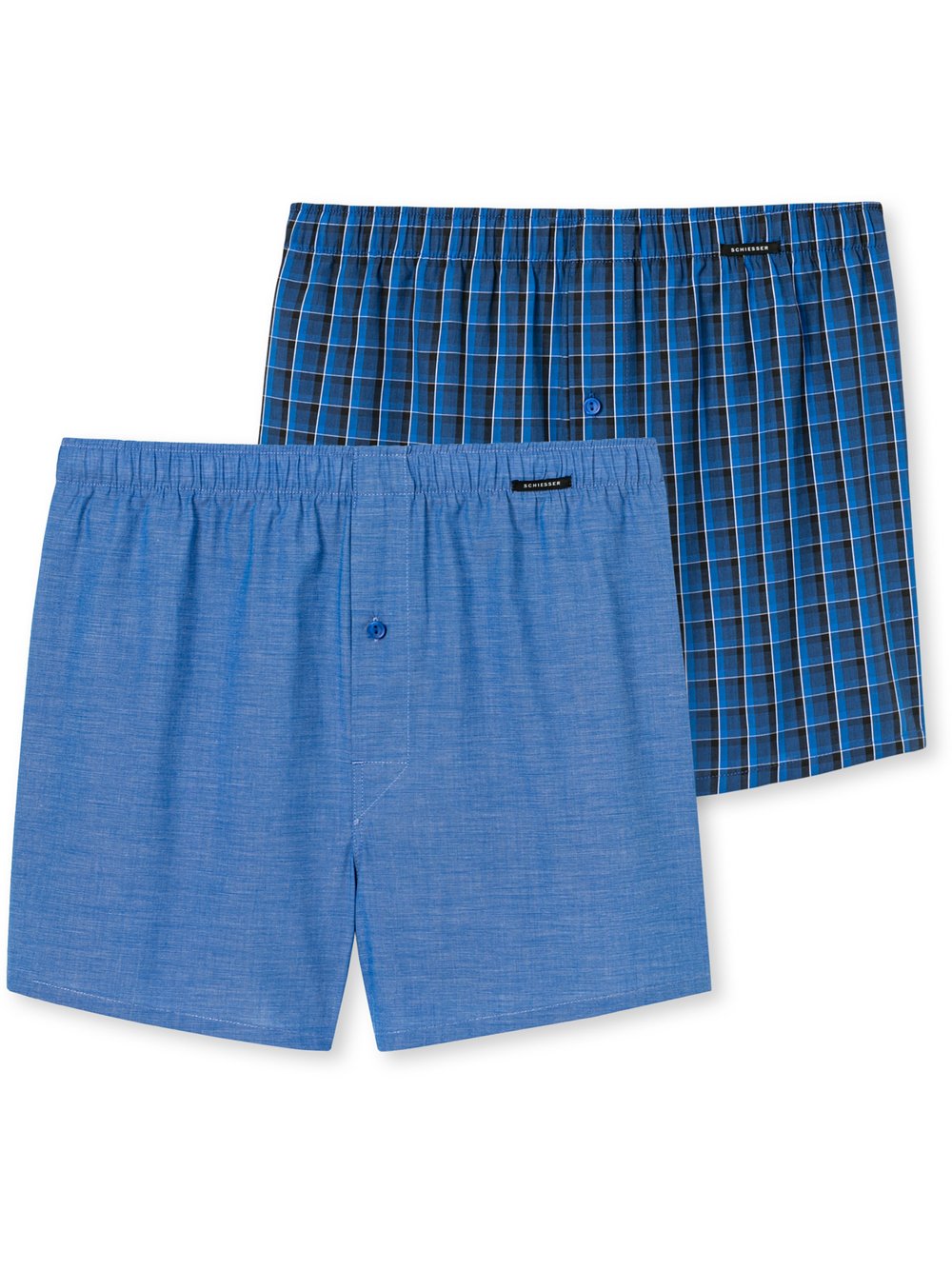 Schiesser Boxer Herren blau, 7 Image