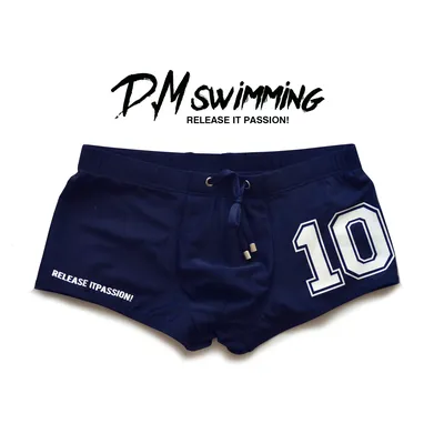 Männer Unterwäsche der Männer Badehose Niedrige Taille Sexy Boxer Brief Drucken Surf Strand Schwimmen Jugend Sport Image