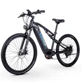 Shengmilo E Bike S26 Elektrofahrrad 27.5 Zoll E-Mountainbike Herren Stadt E-Bike 500W Bafang Adults