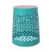 Chicory Indoor Lace Cut Side Table with Tile Top by Christopher Knight Home