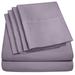 6 Pcs 1500 TC Microfiber Bed Sheet Set in Queen Size