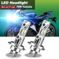 Motorrad Scheinwerfer 12000LM H7 Helle Weiß CSP LED Lampen Scheinwerfer Für Yamaha YZF-R6 2003-2015