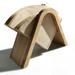 Bosisa Bamboo V Shaped Coffee Filter Paper Holder Save Space Durable Filter Paper Rack