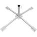 outside Umbrellas Cross Sun over The Table Rod Stand with Clamps Outdoor Holder Sombrillas Para Patio Exterior Sunshade Beach Portable