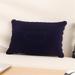 Hxoliqit Square Portable Folding Air Inflatable Pillow Double Sided Flocking Cushion Pillow Protectors Suitable for Living room Home Decoration(Purple) for Outdoor