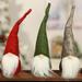 3pcs Christmas Gnome Plush Beard Old Man Faceless Dwarf Figurines Merry Christmas Holiday Ornaments Kid s Gnomes Doll Gift